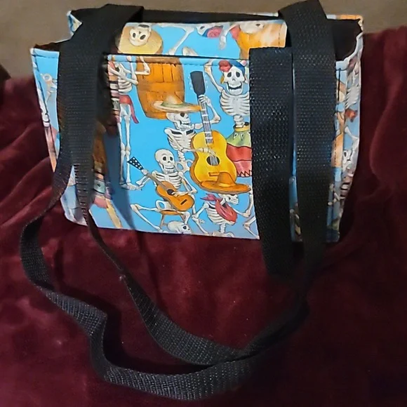 Skeleton Blue Bag - Picture 3 of 10
